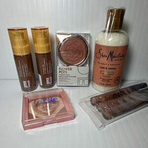 6pc Assorted Full Size Lot: FLOWER Blush, Lottie HL, essence 8h Matte + More